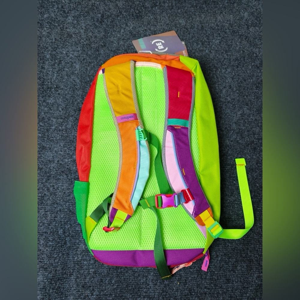 cotopaxi Allpa 20 L bright sky blue daypack with multicolor trim - Picture 2 of 3